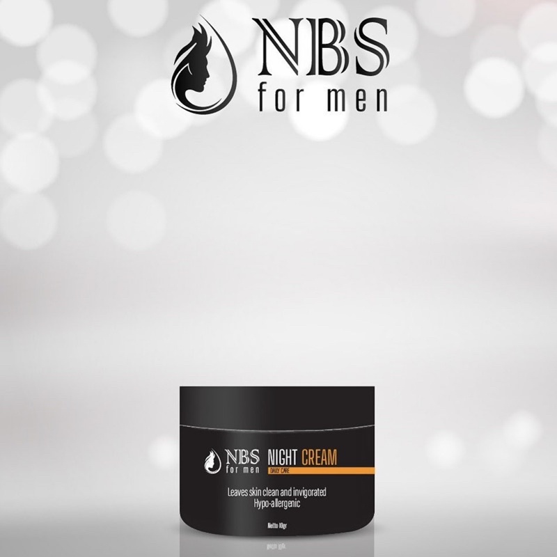 NBS FOR MEN NIGHT CREAM NBS BPOM AMAN HALAL
