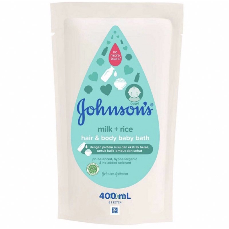 SABUN JOHNSONS BABY 400ml KEMASAN REFILL