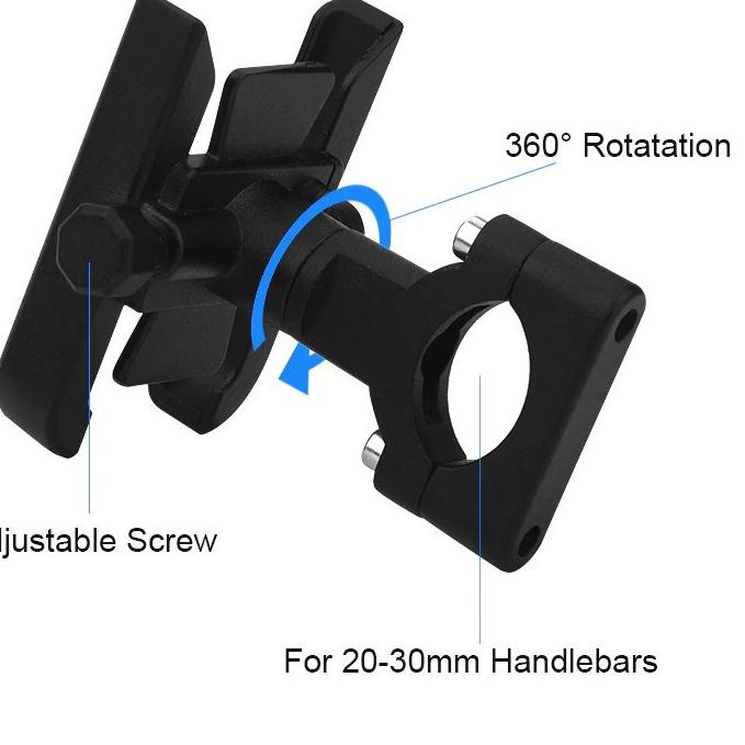 ♟ Holder hp motor full besi di stang/phone holder hp motor spion beat/holder hp motor matic/tempat h