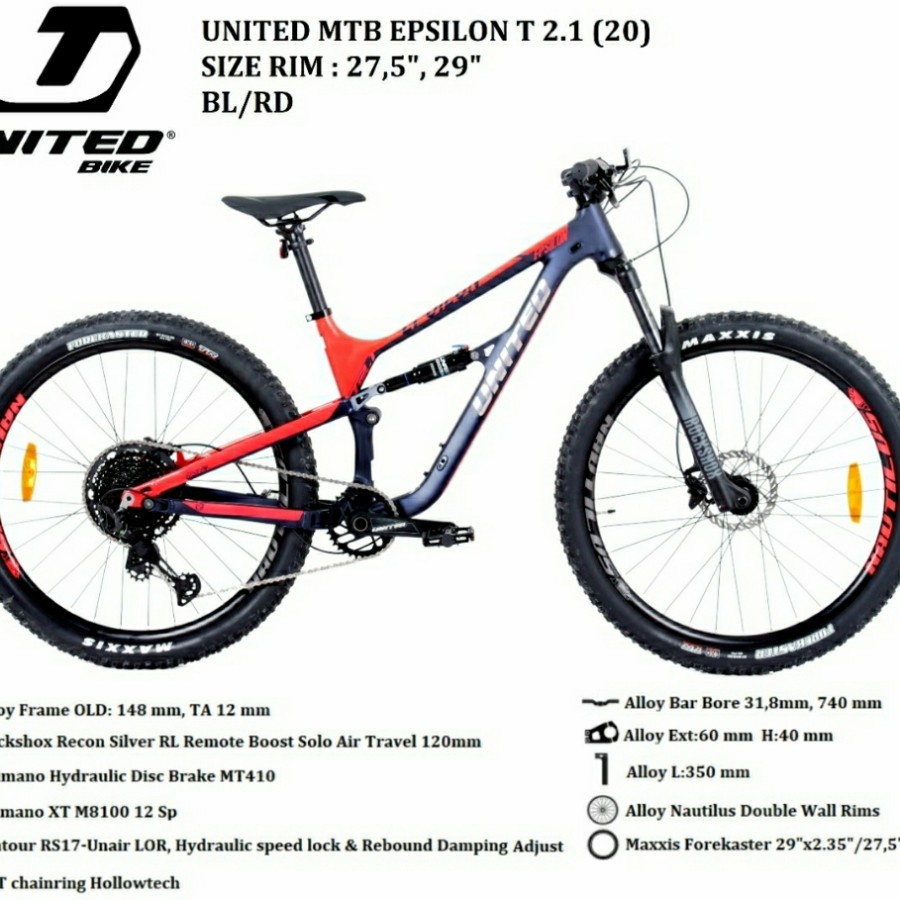 Sepeda MTB Epsilon T 2.1