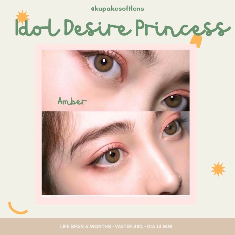 KUPAKESOFTLENS Idol Desire Natural Softlens by Princess