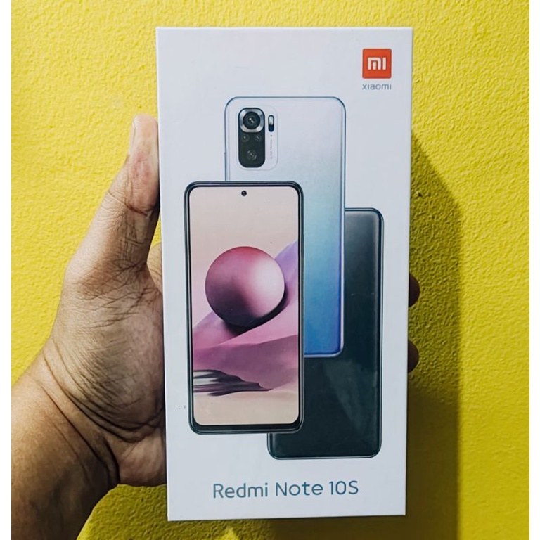 Xiaomi Redmi Note 10S (6/128GB & 8/128Gb) Helio G95 64MP Quad Kamera Layar 6.43 garansi resmi