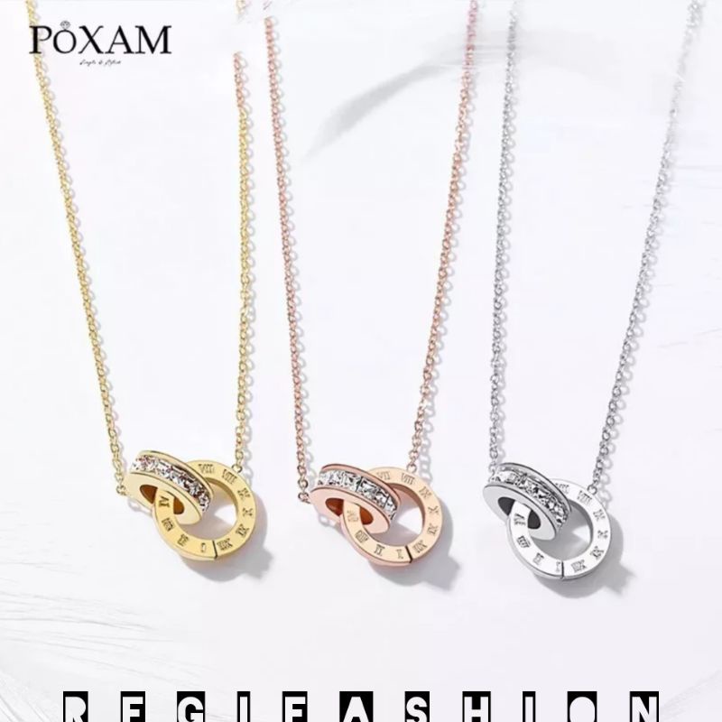 Kalung Titanium Original Kekinian Anti Karat Tidak Luntur Garansi(seumurhidup)