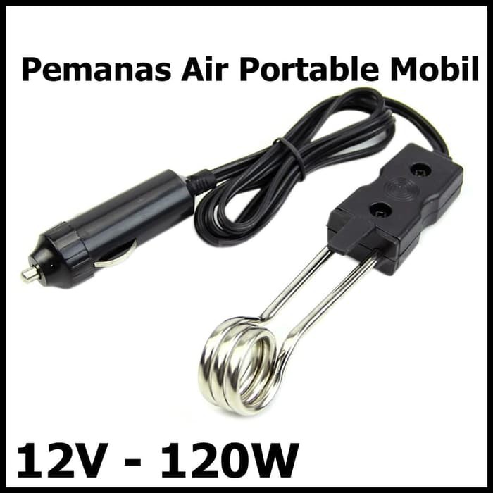 AUTOECHO Pemanas Air Portable Mobil 12V 120W CH01 Black