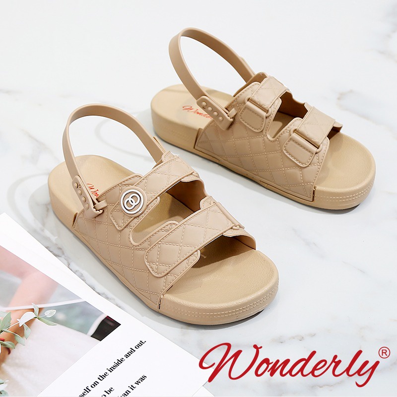 Sandal Wanita 2 in 1 Jelly / Sendal Wanita Wonderly/ 2027-3