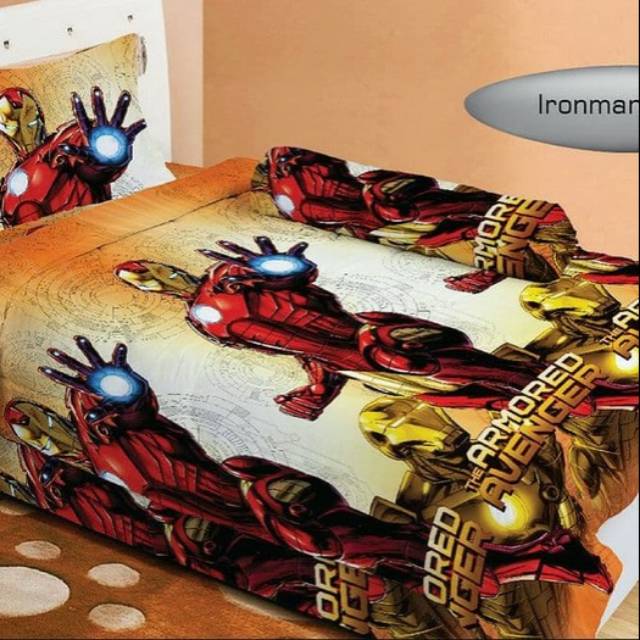 SPREI Lady rose SINGLE 120 X 200 IRON MAN