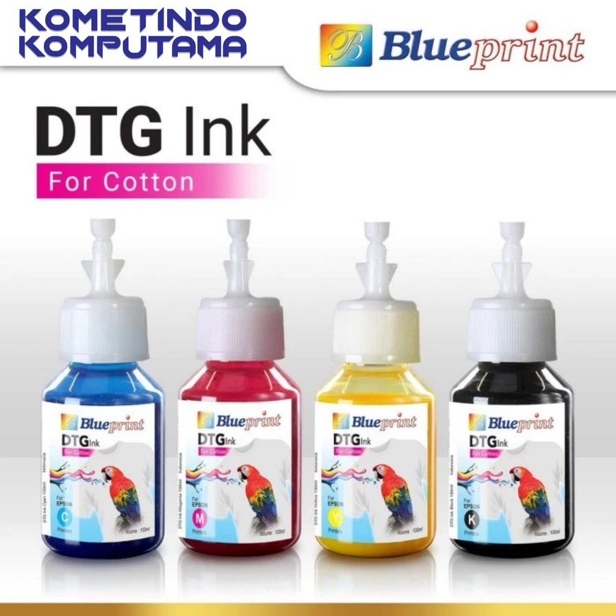 BIRU Tinta DTG INK BLUEPRINT 100ml CYAN