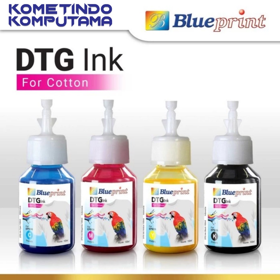 KUNING Tinta DTG INK BLUEPRINT 100ml YELLOW