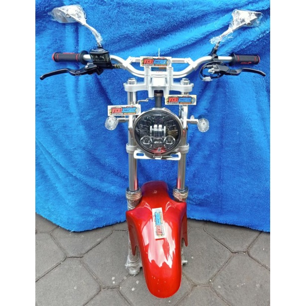 Sok Shock skok depan ninja set led daymaker terbaik