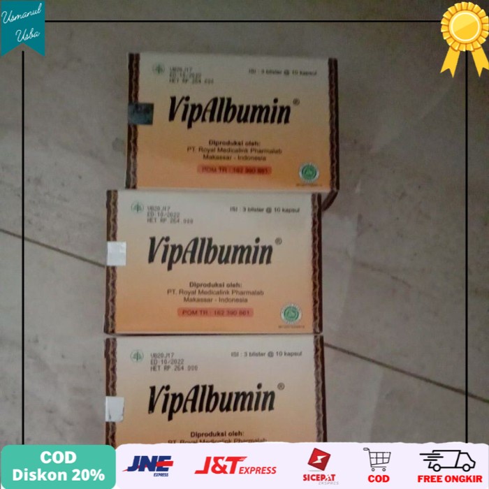 

◾COD◾ vip albumin kapsul