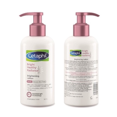 Cetaphil Bright Healthy Radiance Brightening Lotion 245ml Lotion untuk Melembapkan &amp; Mencerahkan Kulit Tubuh