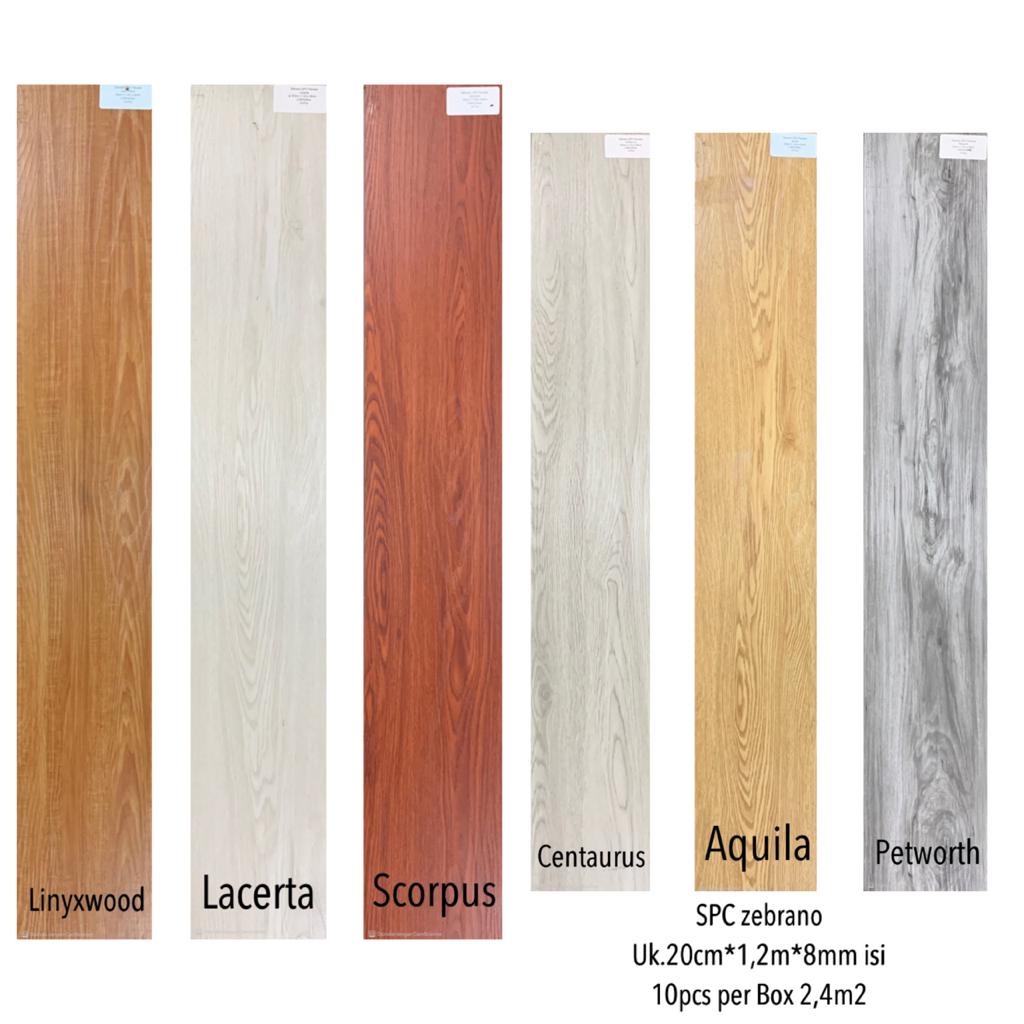 SPC Flooring ZEBRANO tebal 4mm