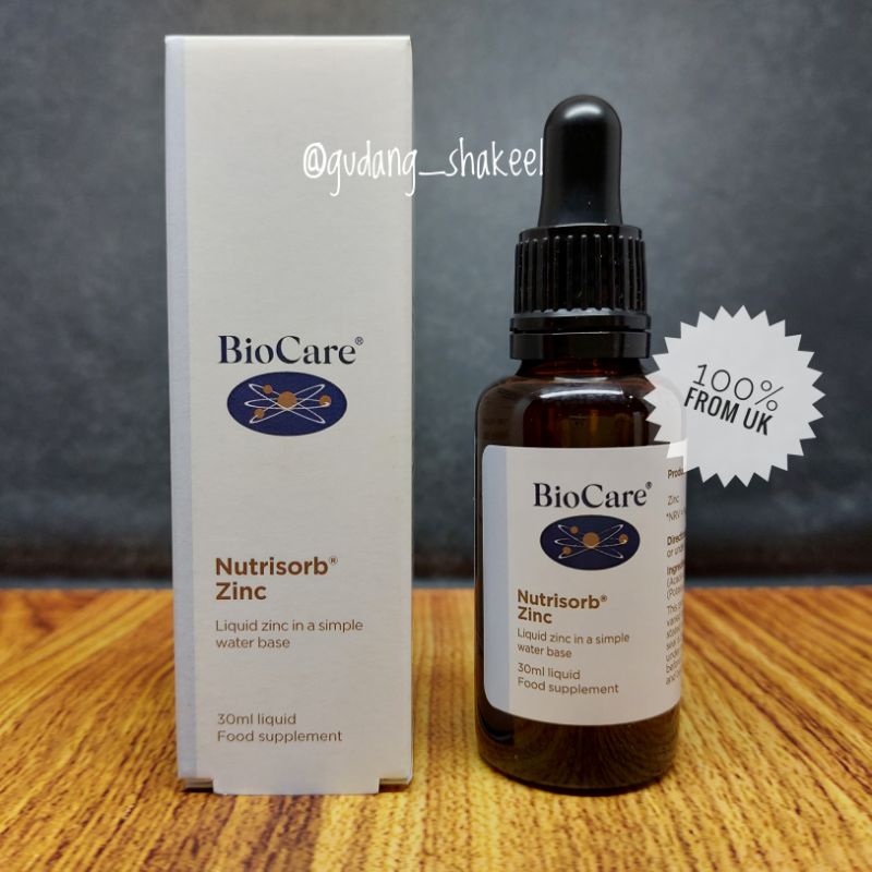 Biocare Nutrisorb Zinc 30 ml