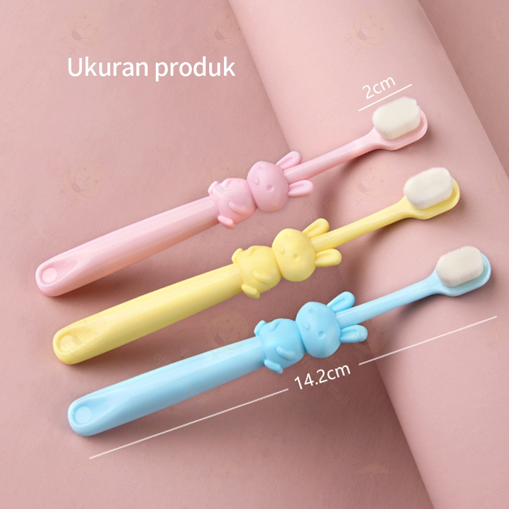 Sikat gigi bayi anak lembut Baby oral cleaner toothbrush untuk 2-10 tahun