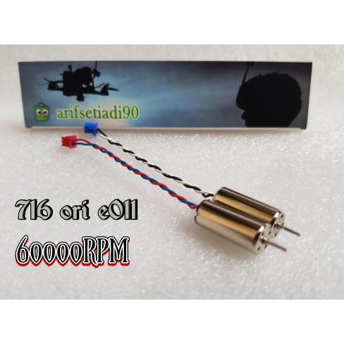 2pcs 716 motor dinamo ori eachine jjrc e011 60000rpm drone