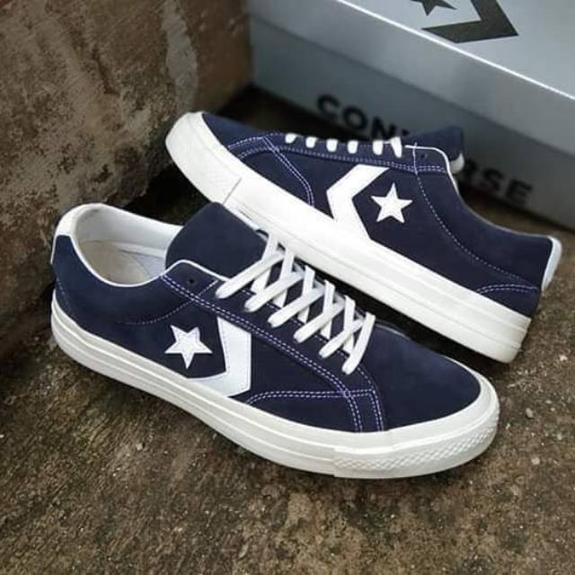 Converse Star Player OX Suede Navy