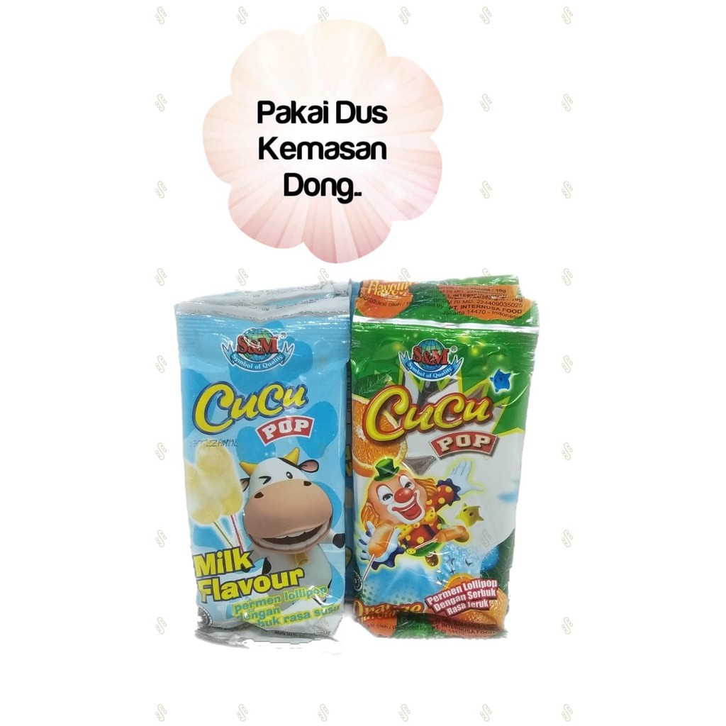 

CucuPop 10gr - Pak isi 20 Pcs