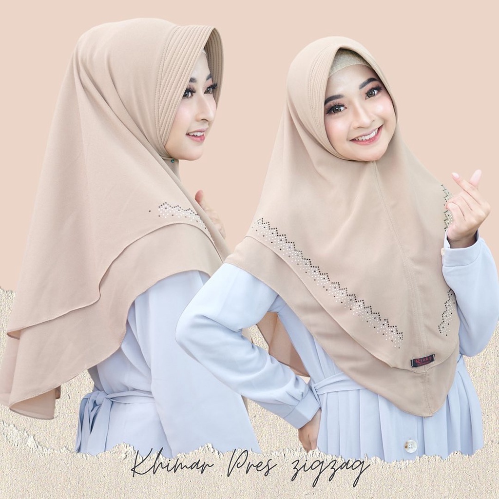 HIJAB PAYET ZIGZAG CERUTY 2 LAYER ORI RIZKY COLLECTION/ HIJAB INSTAN CERUTY 2 LAYER HIJAB PAYET WANIITA / HIJAB WANITA CERUTY 2 LAYER / HIJAN INSTAN WANITA PAYET ZIGZAG TERMURAH