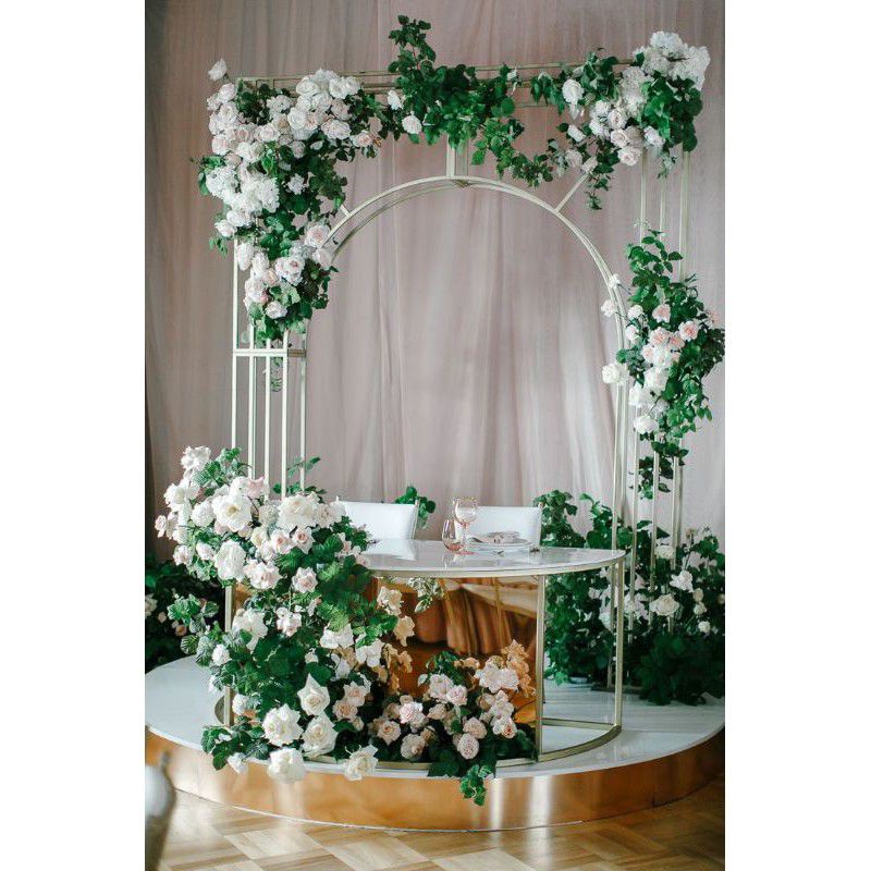 backdrop/pergola/gawangan dekorasi pelaminan