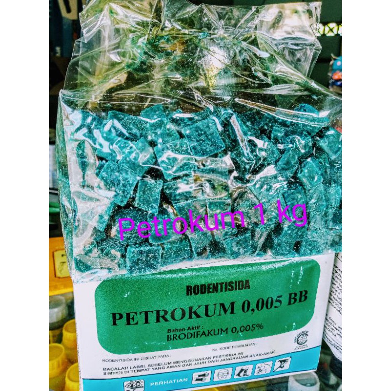 Racun tikus mati kering tak berbau Petrokum 1 Kg