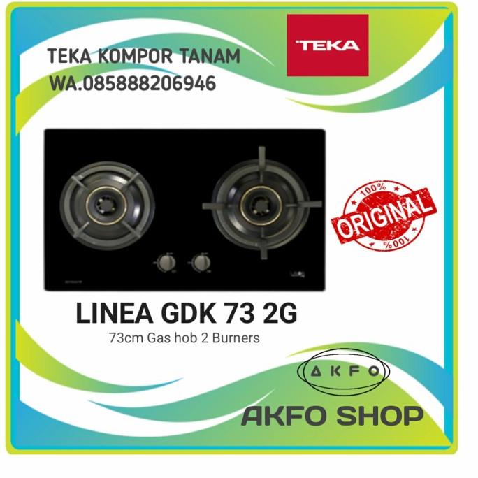 Kompor Tanam Gas Linea By Teka Gdk 73 2G Putri5Os