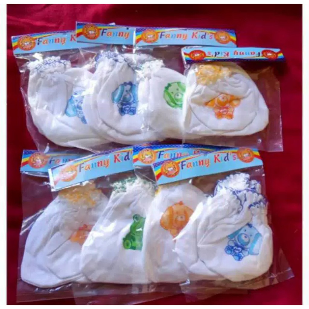 Set Sarung Tangan Kaki Bayi Newborn Cewek Cowok