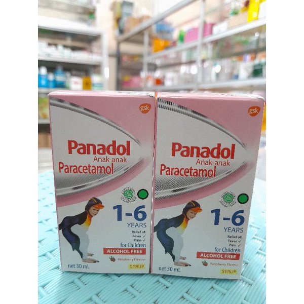 

PANADOL Anak-anak sirup 60ml rasa raspberry