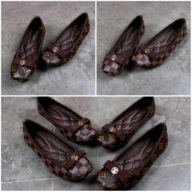 SEPATU LV CLUNNY SANTORI FLAT 50606 (18)