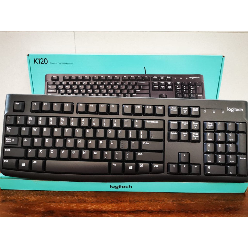 Keyboard USB Logitech K120 Original 100%