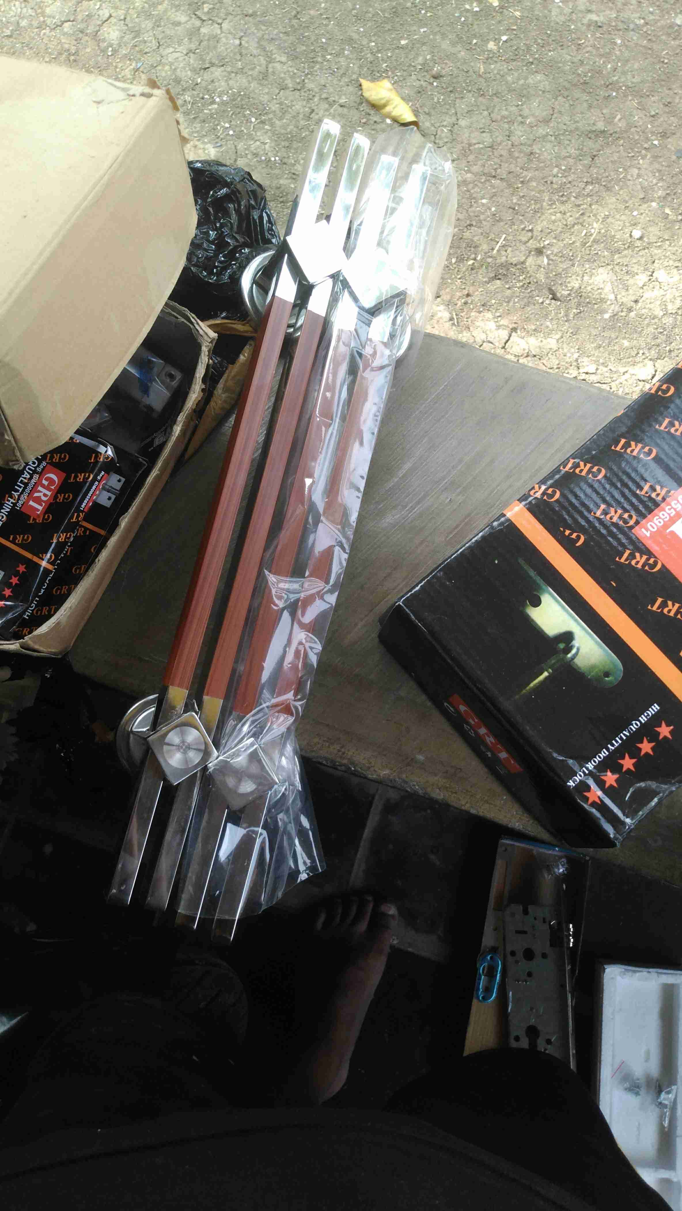 Handle Pintu Rumah 40 Cm Tarikan Pintu Batu Gagang Pintu Marmer Kunci Pintu Stainles Lohan Cincin.cr