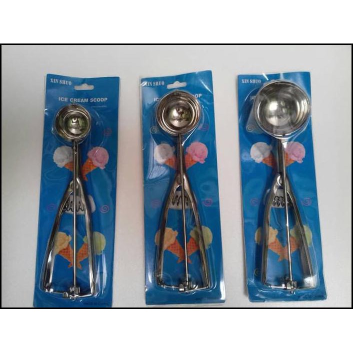 Sendok Scoop Ice Cream Ukuran S Diameter 3 5Cm