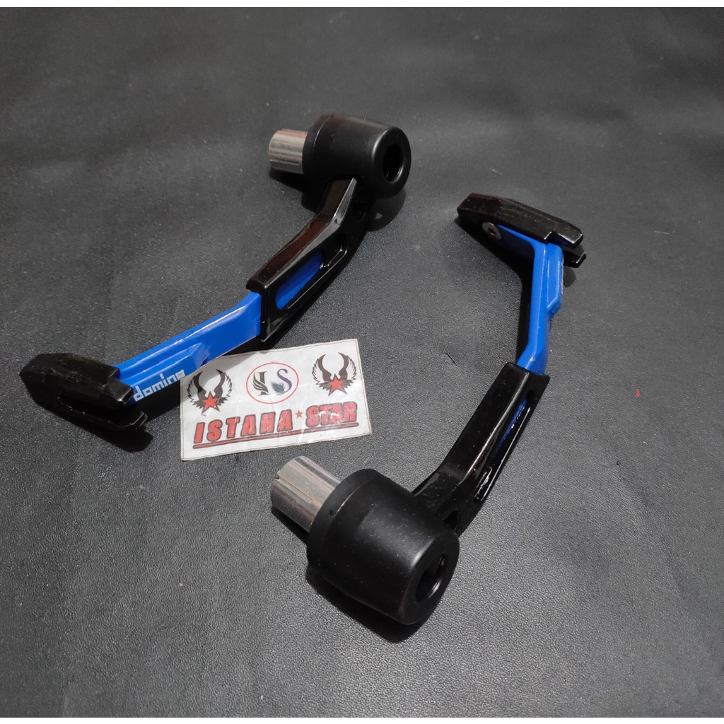 Proguard Handguard Robot Pelindung Tangan Stang Rem Universal BLUE