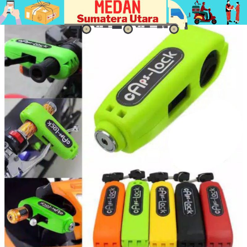 MSECom GEMBOK KEAMANAN MOTOR Anti Maling MEDAN