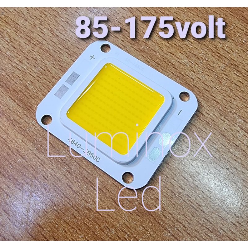 mata led pju cobra 50 watt 50watt / chip led cob tembak sorot led 50w 3000k kuning