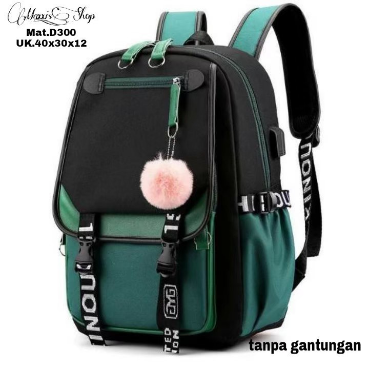 TS STORE [COD] - Tas ransel Cewek Remaja SD SMP SMA / Tas ransel sekolah anak Perempuan / Tas Ransel Sekolah Murah / Tas sekolah / Tas sekolah cewek Terbaru 2022 / Bahan Kanvas Tebal (D300)