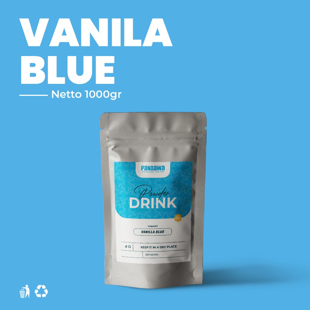 

Bubuk Minuman Vanilla Blue Premium Powder Drink