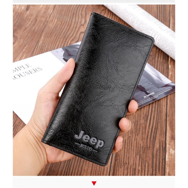 Dompet Lipat Panjang Pria Jeep JULTAN ( ASLI IMPORT ) Dompet kulit fashion long wallet