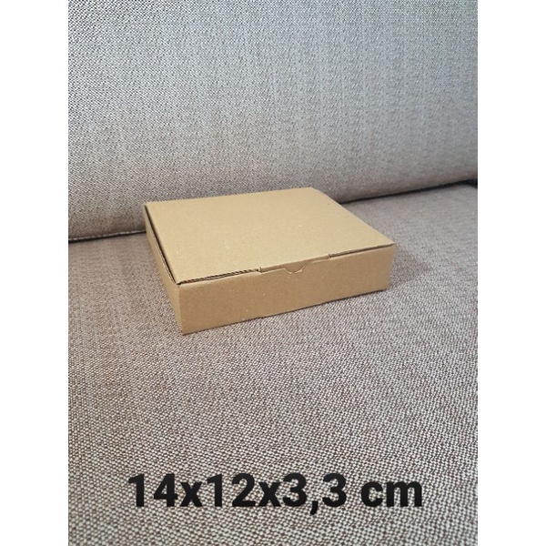 

Kardus Box uk. 14x12x3,3 cm Kotak Karton Die Cut