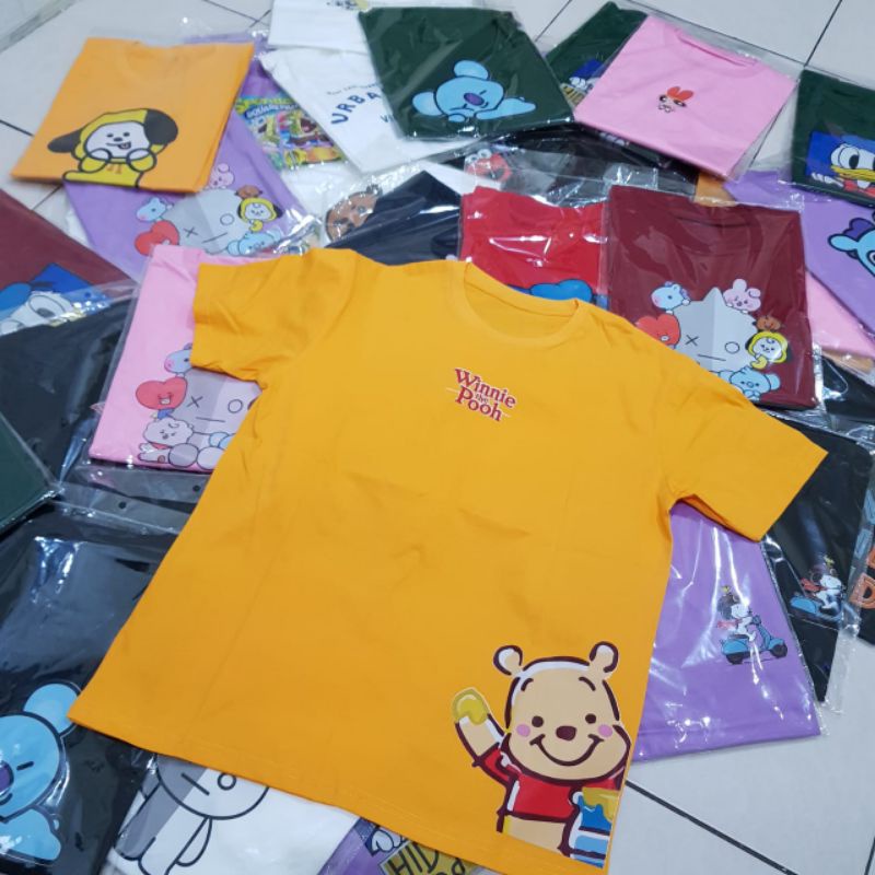 PAKET USAHA T-SHIRT WANITA GAMBAR RANDOM