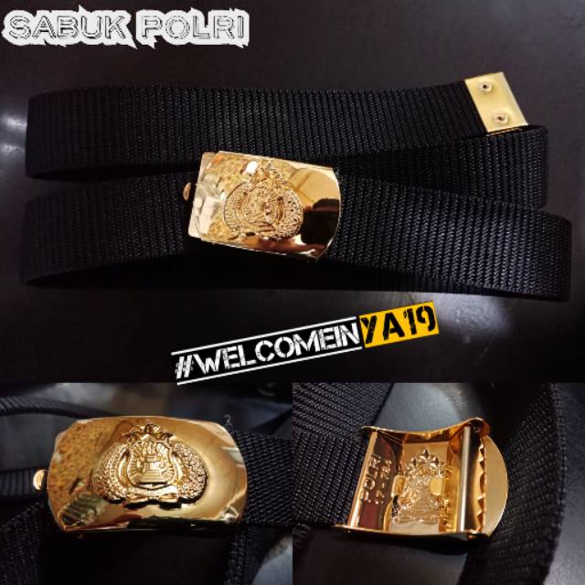 Ikat Pinggang / Sabuk POLRI Pembagian (Jatah)