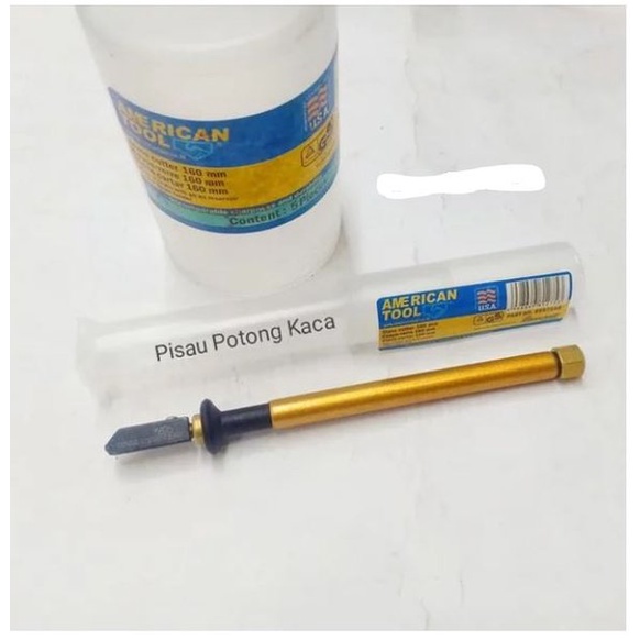 Pemotong POTONG PISAU Kaca Glass Cutter American Tool ORIGINAL