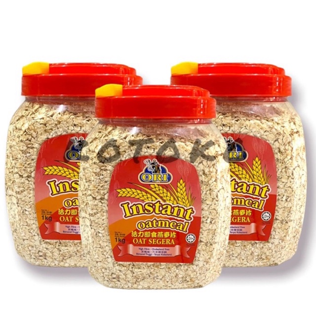 

ORI Instant Oatmeal / Instant Oatmeal Toples / Oatmeal Instant 1kg
