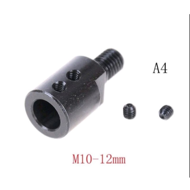 shank m10 12mm arbor mandrel connector