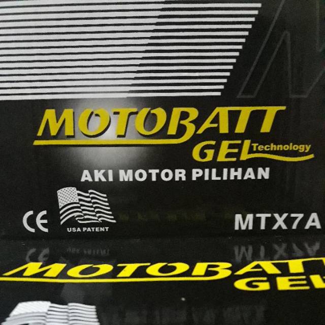 Aki motobatt mtx7a aki pulsar ns200