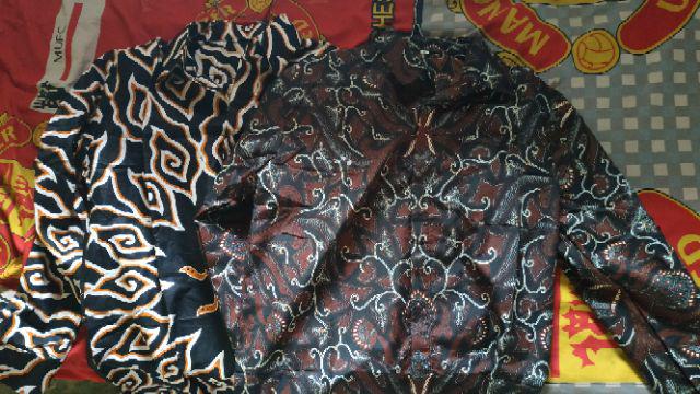 Bswart Batik Hrb026 Kenongo Hem Pendek Padi Pekalongan M L Xl Batik Pria Murah Modern Grosir