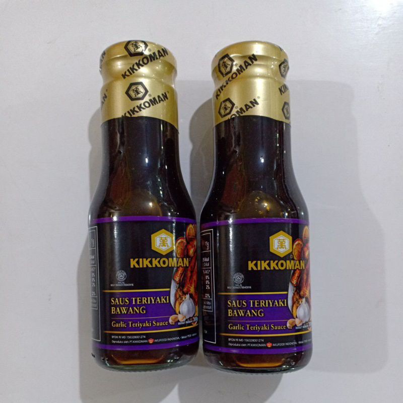

KIKKOMAN saus teriyaki bawang 300gr