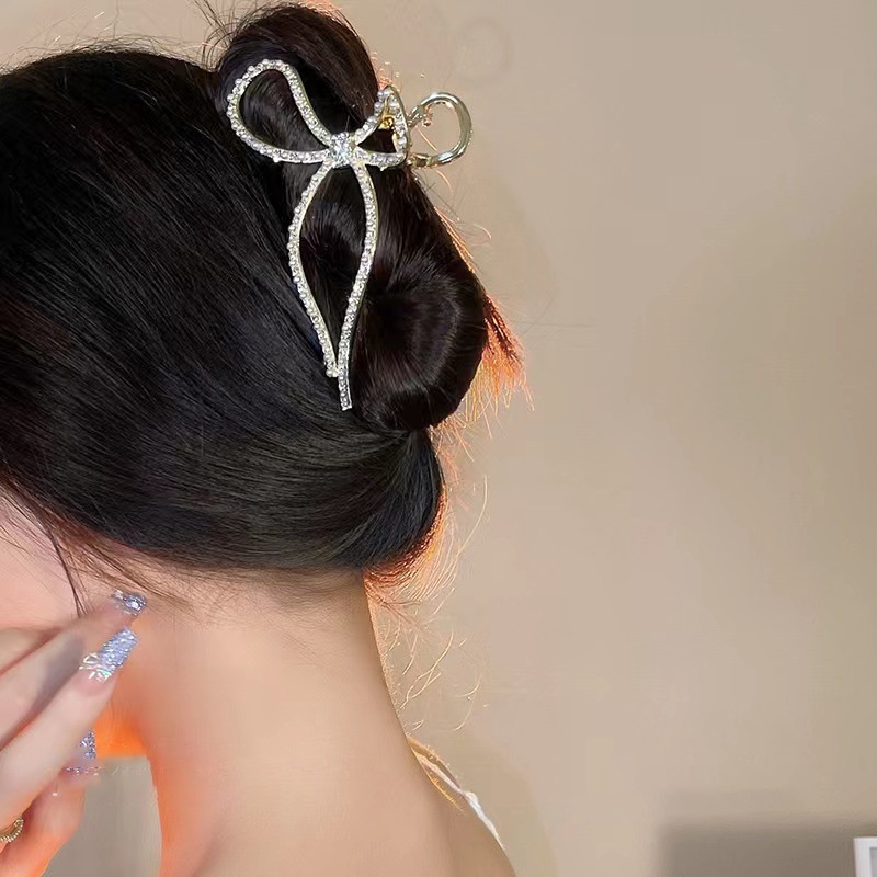 Jepit Rambut Model Pita Simple Untuk Wanita