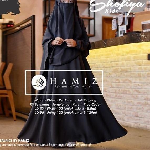 Banyak Dipakai.. Gamis Muslim Anak Perempuan Umur 8 12 Tahun Terbaru | Baju Remaja Muslim Set Hijab 