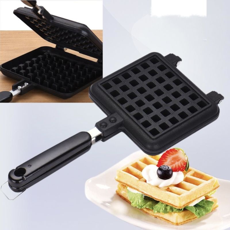 Cetakan kue Waffle Croffle Maker Anti Lengket belgia / Wafel pancake croffel belgian