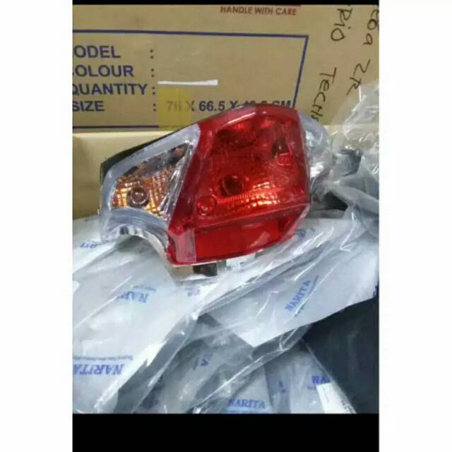 lampu belakang beat karbu